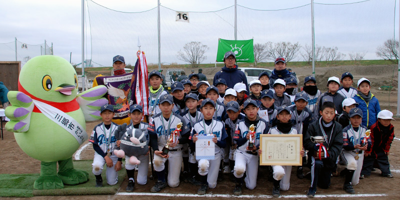優勝した吉川グリーンズ